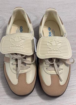 Кросівки чоловічі adidas samba бежеві