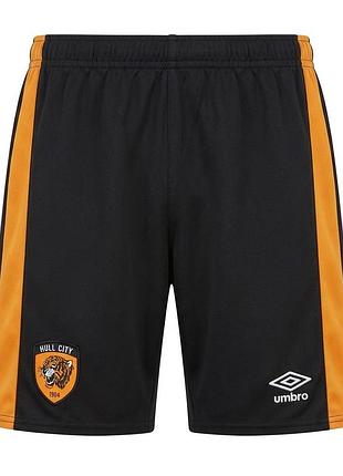Шорты hull city fc umbro футбольные черные