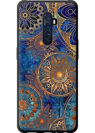 Чохол tpu на телефон oppo reno 2 золотий візерунок "678b-1864-58250"