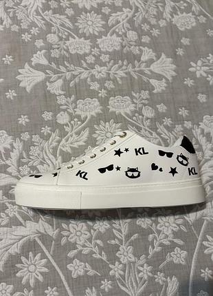 Кросівки karl lagerfeld білі 2