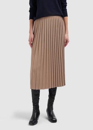 Міді спідниця жіноча weekend max mara gabriel кольору фундук