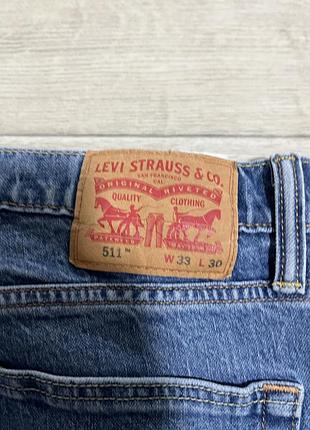 Джинси levis 511 33/30 3