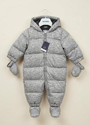 Зимовий комбінезон для хлопчика gap сірий