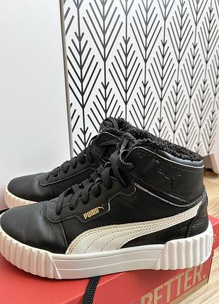 Черевики puma утеплені чорні