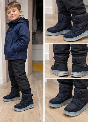 Зимние ботинки ecco gore-tex, размер 34