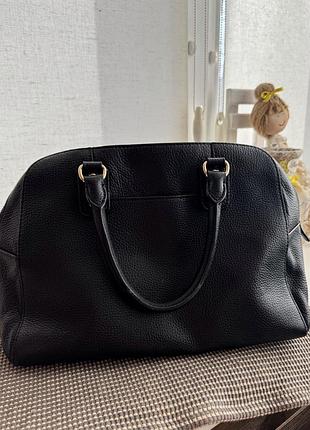 Шкіряна чорна сумка michael kors 5