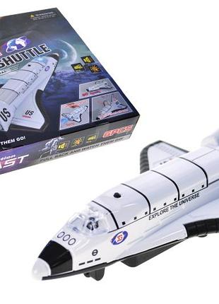 Космический корабль инерционный, озвученный, со светом, yg toys /24/144/6шт в кор.34x30x6 см