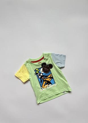 💛 яскрава бавовняна футболка primark x disney (гуфі / goofy)