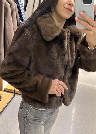 Шубка zara 3