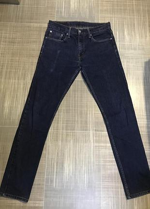 Levi’s чоловічі джинси штани темно-сині 501 /розмір w31 l 34
