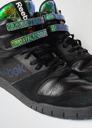Фирменные высокие кеды хайтопы reebok dance 3 d ultralite