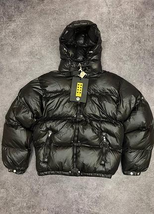 Moncler puffer jacket black x 1017 alyx 9sm shell hooded