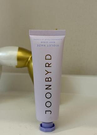 Joonbyrd violet haze body scrub відлущувальний цукровий скраб для тіла