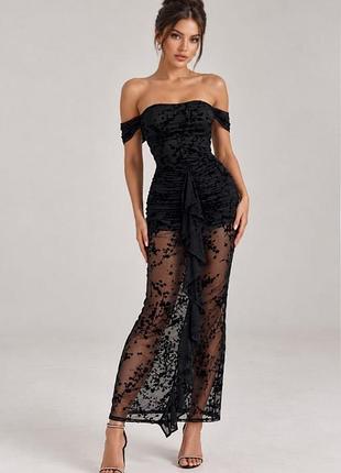 Розпродаж сукня prettylittlething корсетна з рюшею