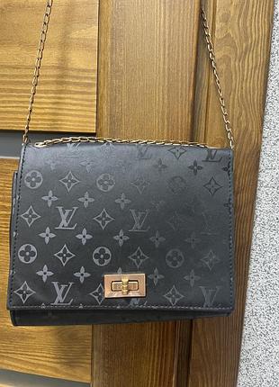 Стильна жіноча сумочка крос боді в стилі louis vuitton