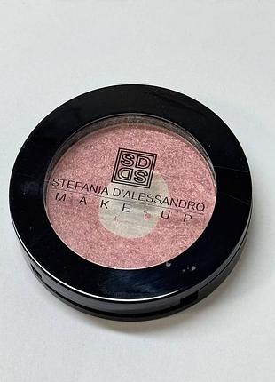 Тіні для повік stefania d'alessandro make-up frosty eye shadow gold pink