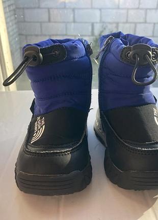 Чоботи дитячі the north face зимові сині
