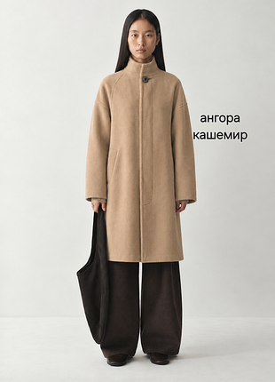 Преміальне вінтажне пальто kistermann (cashmere&amp;angora, made in italy), розмір с, м