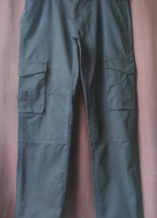 Брюки карго denim co из саржи р.32/32 +ремень в подарок