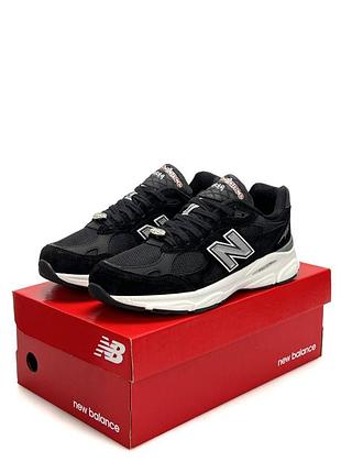 Чоловічі кросівки new balance 990v3 black white