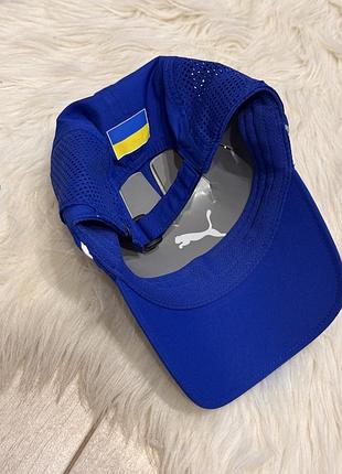 Кепка puma ukraine синя 3