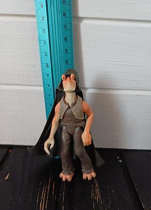 Винтажная фигурка джа-джа бинкс jar jar binks звездные войны kenner hasbro 1998 звесное воины star wars