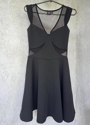 Коротка жіноча сукня asos чорна