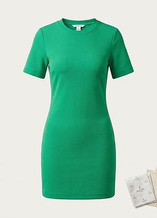 💚 зелена сукня h&m, розмір s