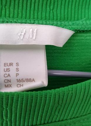💚 зеленое платье h&amp;m, размер s 4