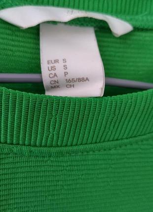 💚 зеленое платье h&amp;m, размер s 5