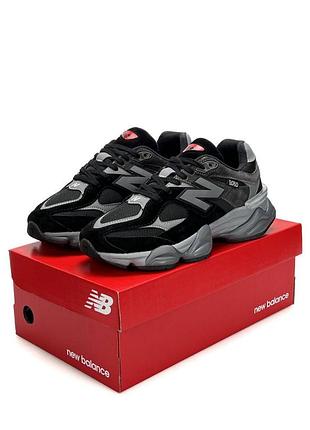 Чоловічі кросівки new balance 9060 black grey