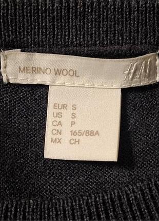 Светр із вовни мериноса h&amp;m 7