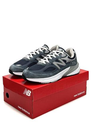 Чоловічі кросівки new balance 990v6 dark navy white