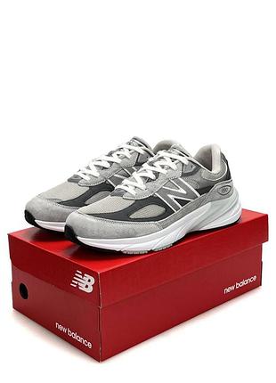 Чоловічі кросівки new balance 990v6 grey white