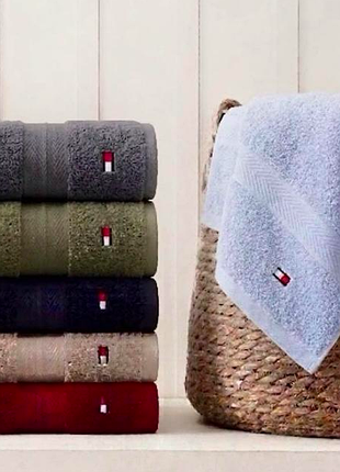 Рушник махровий середній 40см*68см tommy hilfiger