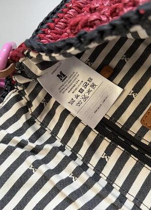 Сумка m missoni woven raffiashoulder bag ysl 6