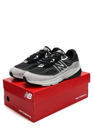 Чоловічі кросівки new balance 990v6 black grey