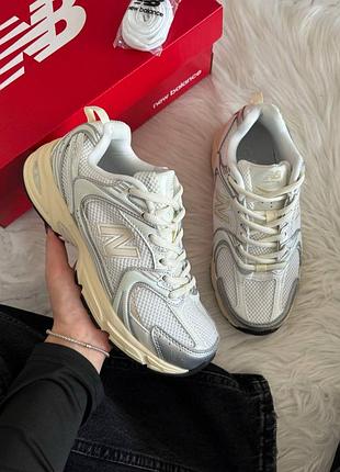 Balance 530 white silver beige