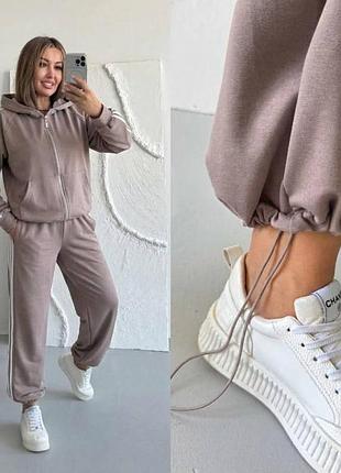 Трендовый женский костюм двойка мод 5004