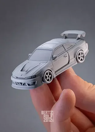 3d конструктор машинка на рамке kit card — сборная модель авто сувенир