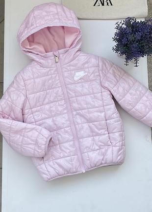 Куртка для дівчинки nike рожева