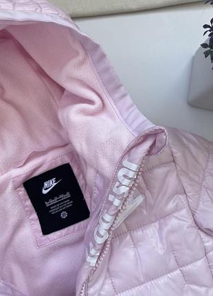 Куртка для дівчинки nike рожева 2