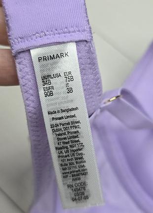 Шикарный брендовый бюстгальтер primark 💜 4
