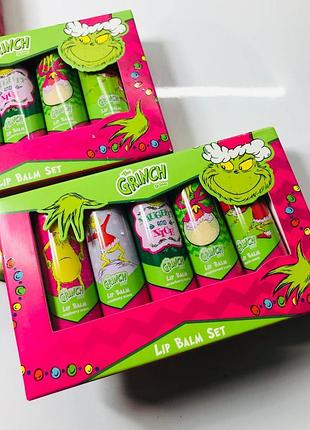 Набір блисків для губ 5*3.5g grinch disney