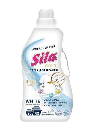 Гель для стирки 800мл gold white тм sila