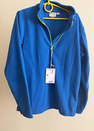 Кофта для хлопчика mountain warehouse флісова синя 4