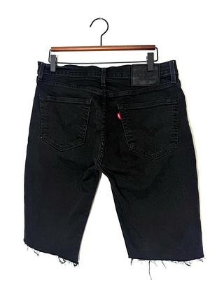 Чорні джинсові шорти levis 511 2