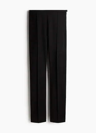 Женские классические брюки h&amp;m со стрелками размер l-xl черный