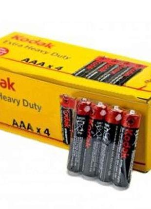 Батарейка солевая r03/aaa 9928 4шт (спайка) тм kodak