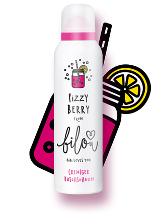 Пінка для душу bilou fizzy berry 200 мл